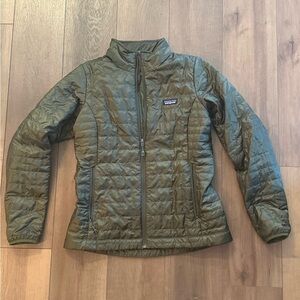 Patagonia Green Quilted Jacket